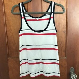 J Crew Vintage Inspired Striped Tank Top